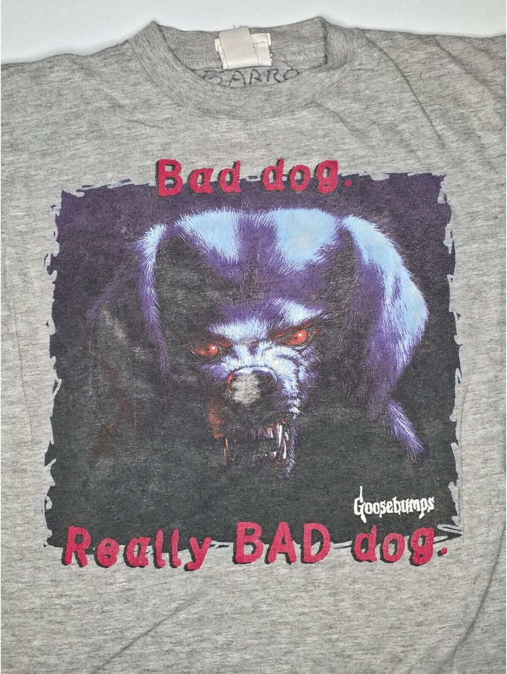 90s Goosebumps Bad Dog The Barking Ghost Single Stitch Tee